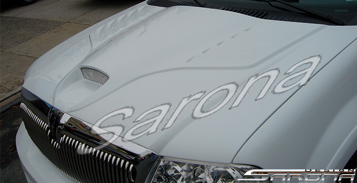 Custom Lincoln Navigator Hood  SUV/SAV/Crossover (2003 - 2006) - $1150.00 (Manufacturer Sarona, Part #LC-003-HD)